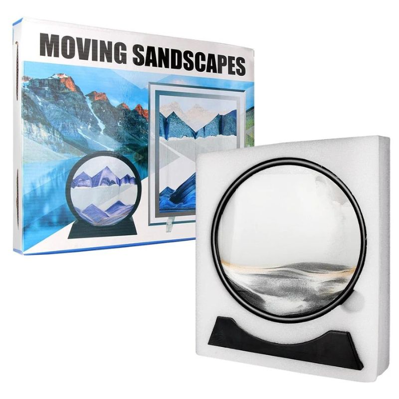 3D Hourglass Deep Sea Sandscape