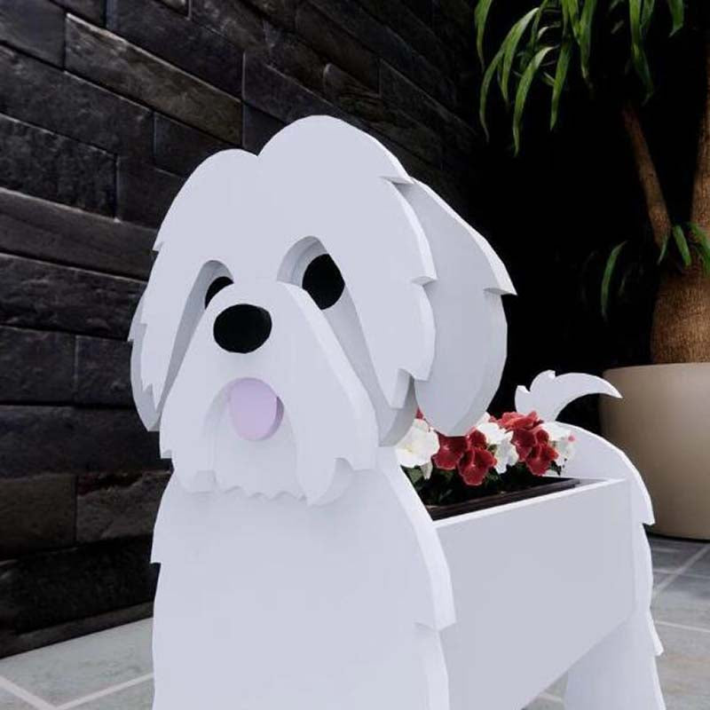 Shih Tzu Planter