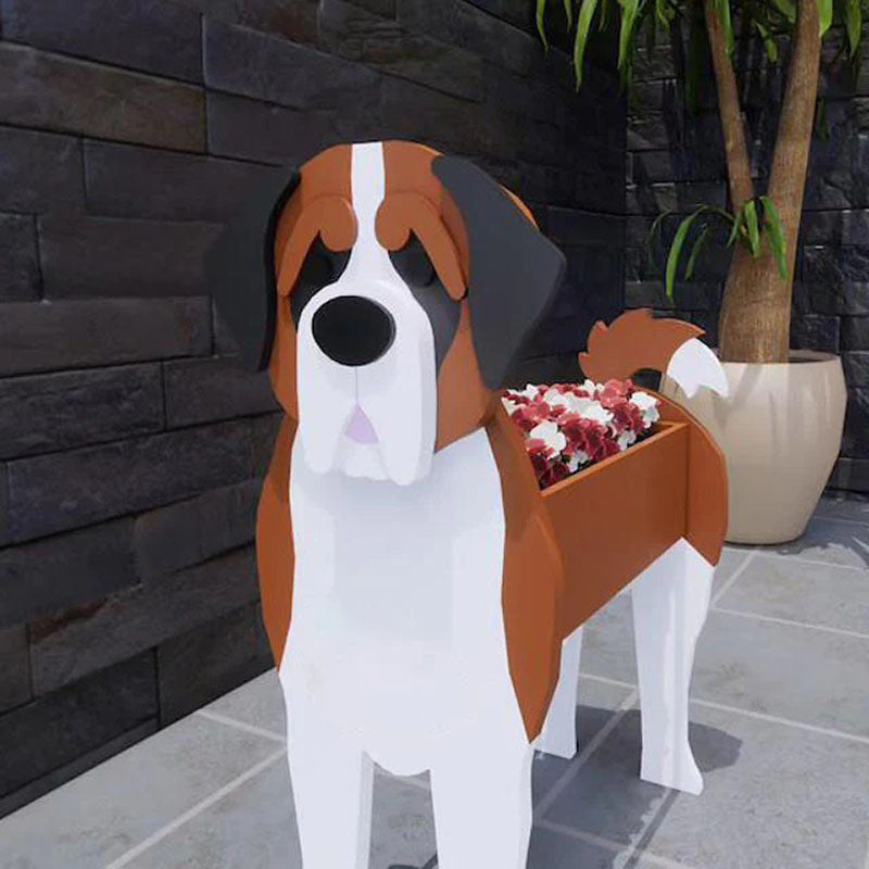 St. Bernard Planter AP081