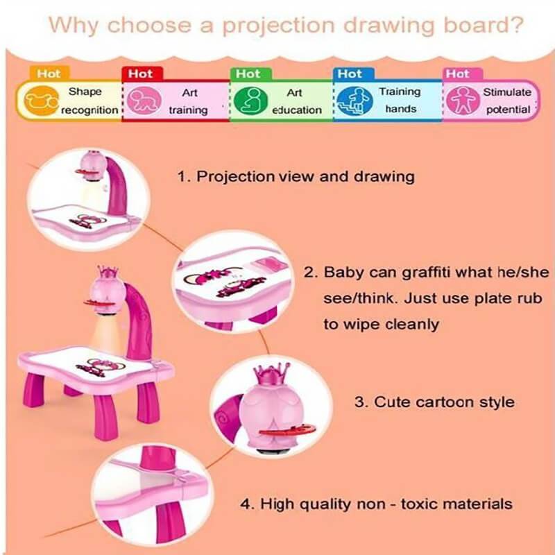 Trace and Draw Projector Toy（Buy 2 Free Shipping）