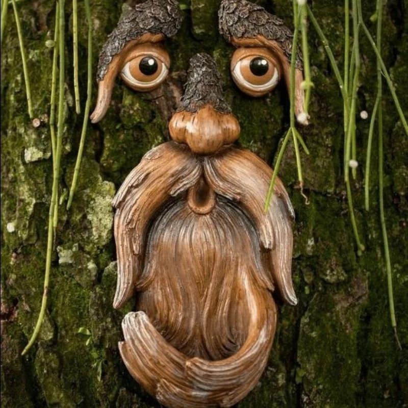 🌳Unique Bird Feeders for Outdoors Old Man Tree Art