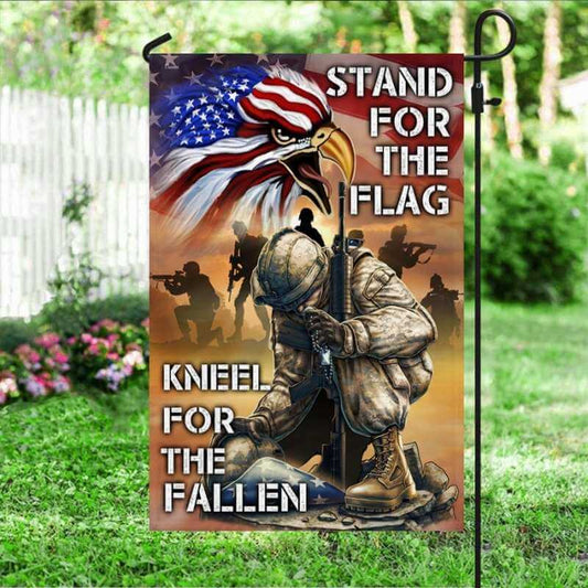 American Veterans Eagle Proud Served Memorial Day Flag