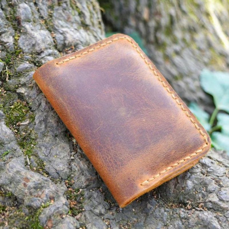 To My Husband From Wife - Leather Bifold Wallet