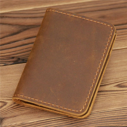 To My Son From Mom - Leather Bifold Wallet