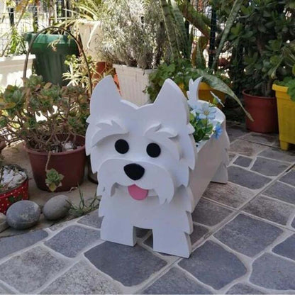 West Highland White Terrier Planter