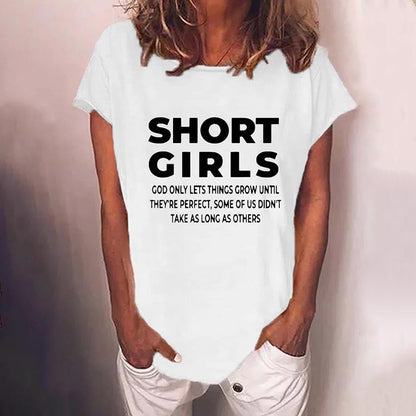 Short Girls Casual T-Shirt