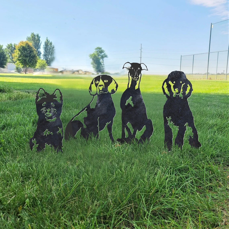 Beagle Metal Silhouette