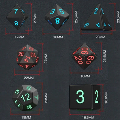 LED Glowing Dice Set 💥